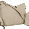 Torba skórzana+portfel PTN D73-DS Light Beige